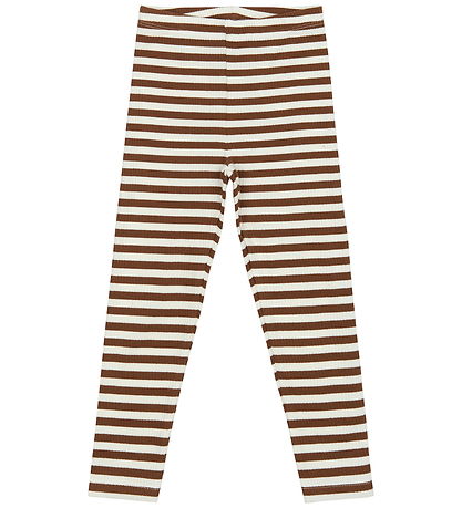 The New Siblings Leggings - Rib - TnstFro - Toffee Striped