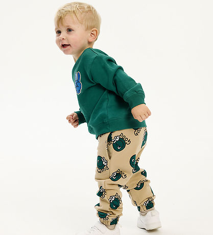 The New Siblings Sweatpants - TnstPhil - Humus m. Smileys