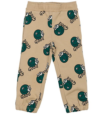The New Siblings Sweatpants - TnstPhil - Humus m. Smileys