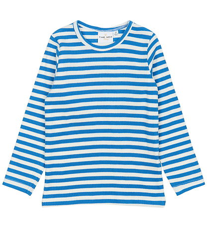 The New Siblings Bluse - Rib - TnstFro - Campanula Striped