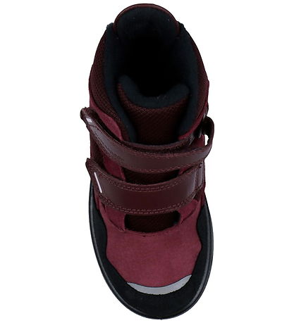 Ecco Vinterstøvler - Urban Snow K Mid - Black/Red Plum/Dark Ruby