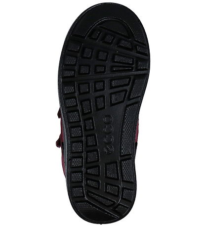 Ecco Vinterstøvler - Urban Snow K Mid - Black/Red Plum/Dark Ruby