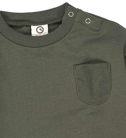 Müsli Sweatshirt - Baby - Cozy Me Pocket - Deep Green