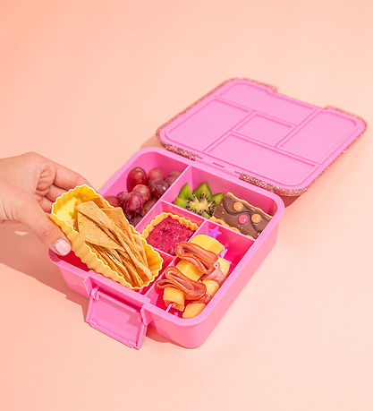 MontiiCo Indsatser - 3-pak - Bento Cups - Silikone - Sunbeam