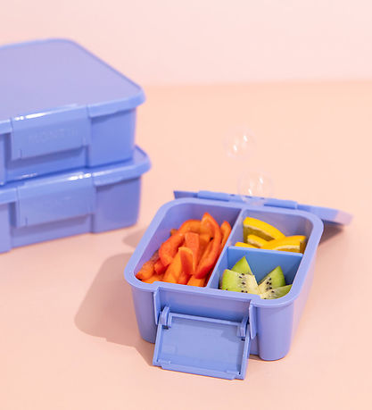 MontiiCo Snackboks m. 3 rum - Bento Two - 500 ml - Splash