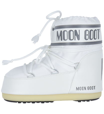 Moon Boot Vinterstøvler - Icon Low Nylon - White Mono