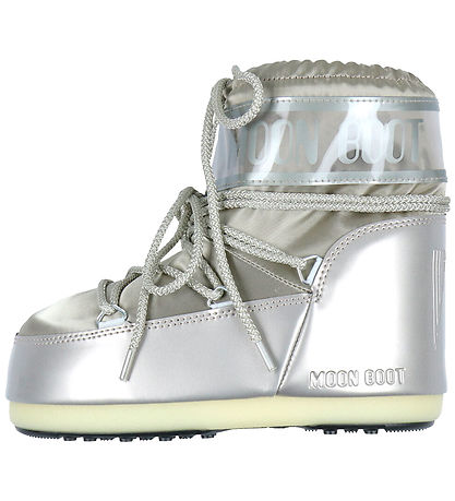 Moon Boot Vinterstøvler - Icon Low Glance - Platinum
