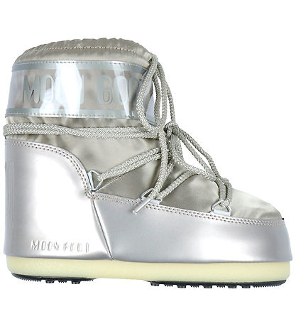 Moon Boot Vinterstøvler - Icon Low Glance - Platinum
