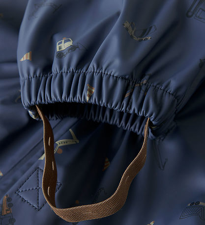 Name It Regntøj m. Fleece - NmmDry10 - Vintage Indigo