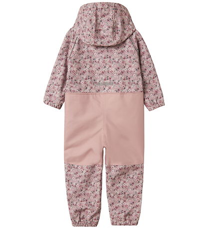 Name It SoftShelldragt m. Fleece - Noos - NmfAlfa - Woodrose/Blo