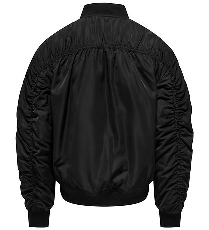 Kids Only Bomberjakke - KogMinna - Black/Mauve Wine