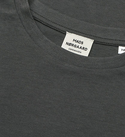 Mads Nørgaard T-shirt - Fine Jersey Thorlino - Asphalt