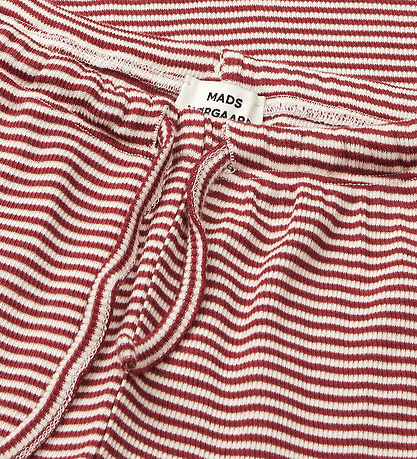 Mads Nørgaard Bukser - Rib - Stripe Verona -  Winery/Vanilla Ice