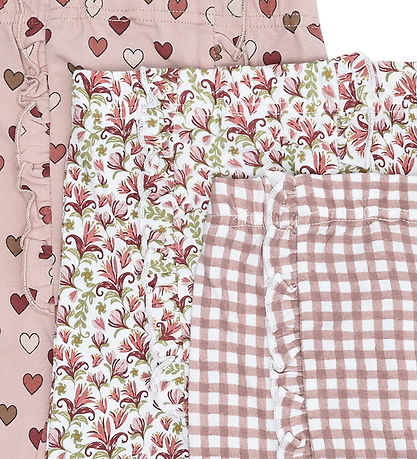 Hust and Claire Leggings - 3-pak - Liva Little Check - Adobe Ros