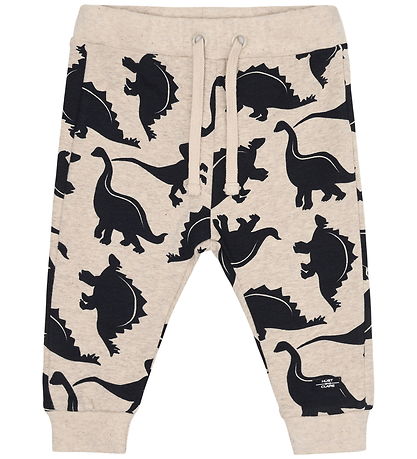 Hust and Claire Sweatpants - Gordon All Dinos - Biscuit