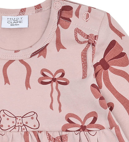 Hust and Claire Kjole - Kis Bows - Adobe Rose
