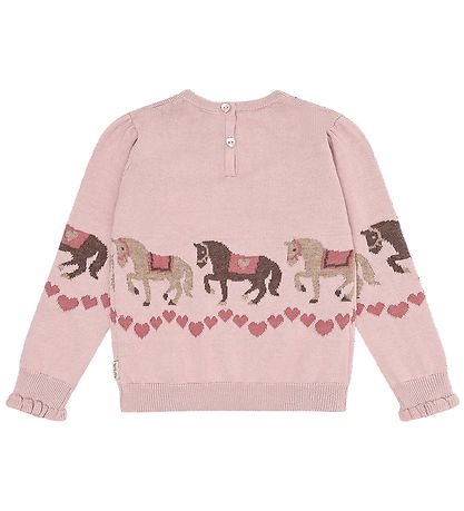 Hust and Claire Bluse - Strik - Pani Horse - Adobe Rose