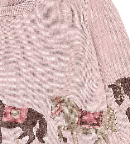 Hust and Claire Bluse - Strik - Pani Horse - Adobe Rose