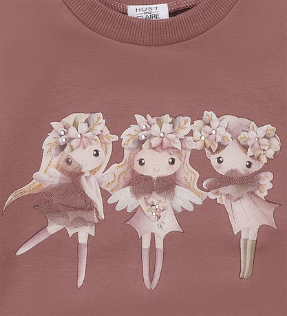 Hust and Claire Sweatshirt - Sicilia Magic - Dry Rose