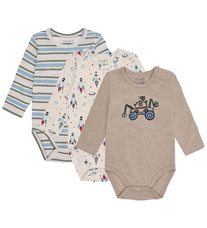 Hust and Claire Body l/æ - 3-pak - Bertram Rocket - Wheat Melang