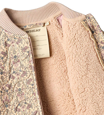 Wheat Termojakke m. Fleece - Ellas - Mellow Peach Tapestry