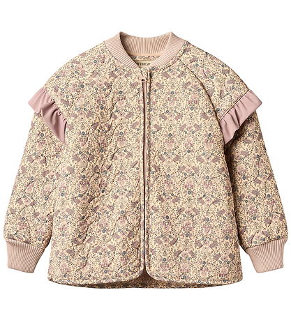 Wheat Termojakke m. Fleece - Ellas - Mellow Peach Tapestry