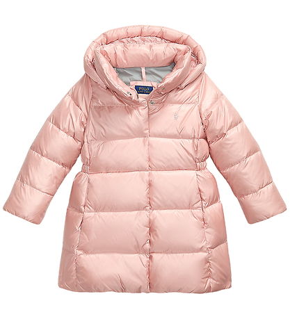 Polo Ralph Lauren Dunfrakke - Celia - Hint Of Pink Metallic