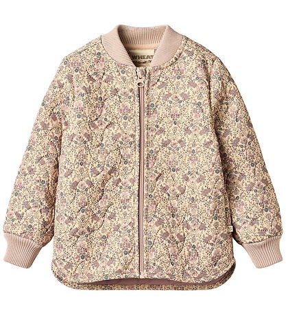 Wheat Termojakke - Loui - Mellow Peach Tapestry