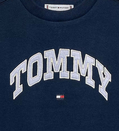 Tommy Hilfiger Sweatshirt - Varsity - Dark Night Navy