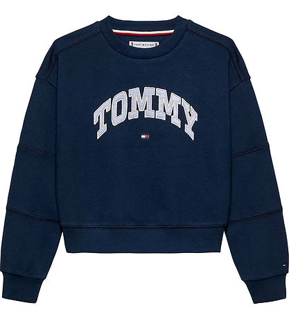 Tommy Hilfiger Sweatshirt - Varsity - Dark Night Navy