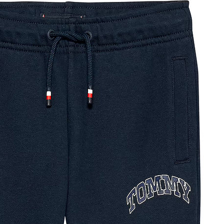 Tommy Hilfiger Sweatpants - Varsity Raised - Dark Night Navy