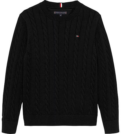 Tommy Hilfiger Bluse - Strik - Sort