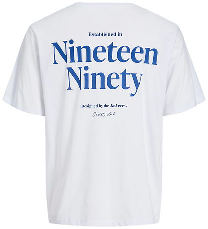 Jack & Jones T-shirt - JjNinety - White