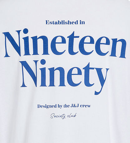 Jack & Jones T-shirt - JjNinety - White