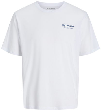 Jack & Jones T-shirt - JjNinety - White