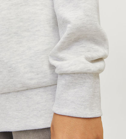 Jack & Jones Sweatshirt - JjeCaleb - White Melange