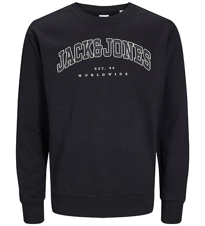 Jack & Jones Sweatshirt - JjeCaleb - Black