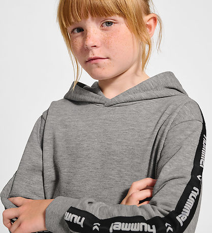 Hummel Hættetrøje - HmlJR Dance - Grey Melange