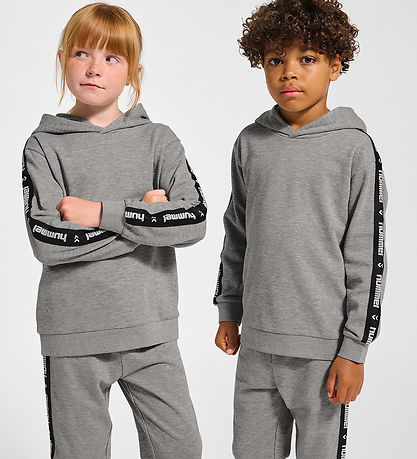 Hummel Hættetrøje - HmlJR Dance - Grey Melange