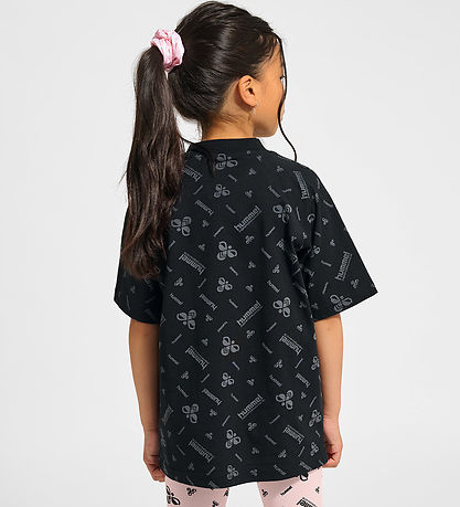 Hummel T-shirt - HmlJR Dance - Black/Ebony