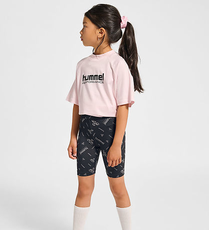 Hummel Cykelshorts - hmlJR - Black/Ebony
