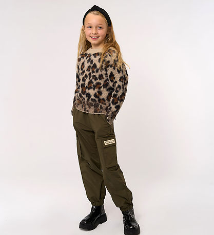 The New Bluse - Strik - TnPamilla - Feather Gray AOP