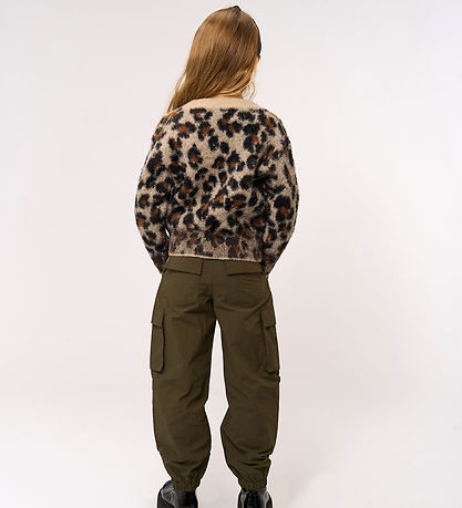 The New Bluse - Strik - TnPamilla - Feather Gray AOP