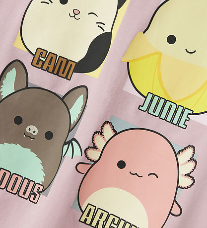 Name It T-shirt - NkfMomi Squishmallows - Cameo Pink
