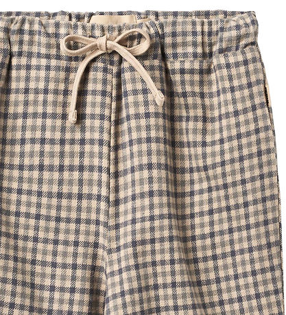 Wheat Bukser - Blake - Blue Check