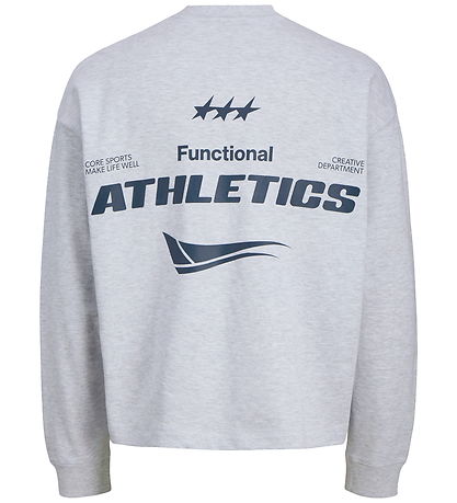 Jack & Jones Sweatshirt - JcoSignal - White Melange
