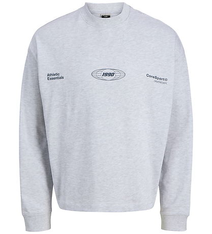 Jack & Jones Sweatshirt - JcoSignal - White Melange