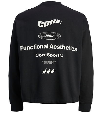 Jack & Jones Sweatshirt - JcoSignal - Sort