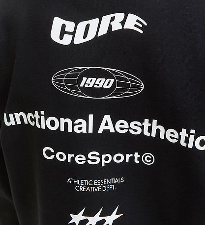Jack & Jones Sweatshirt - JcoSignal - Sort