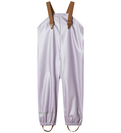 Name It Regntøj m. Fleece - NmfDry - Misty Lilac
